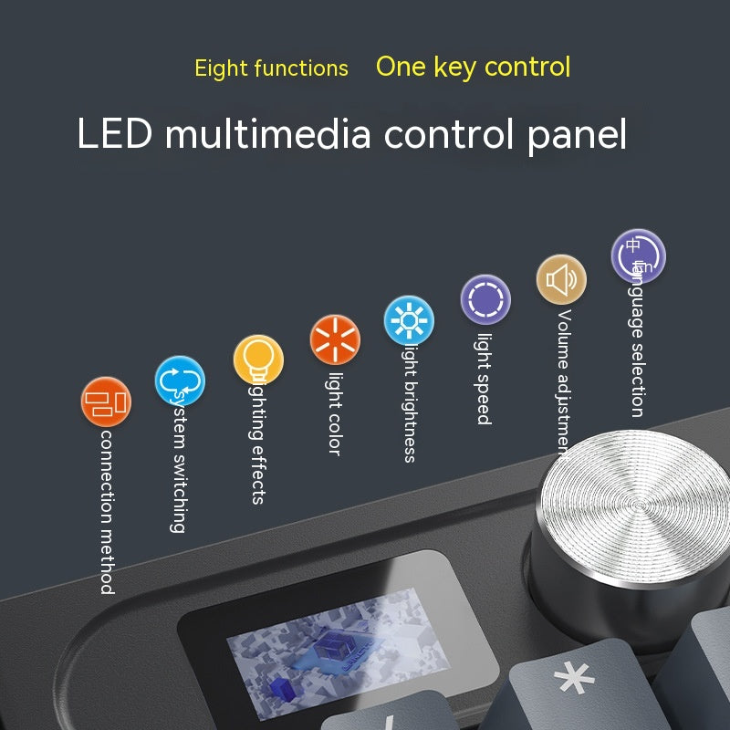VGG Bluetooth Wireless Three-mode Mechanical Keyboard