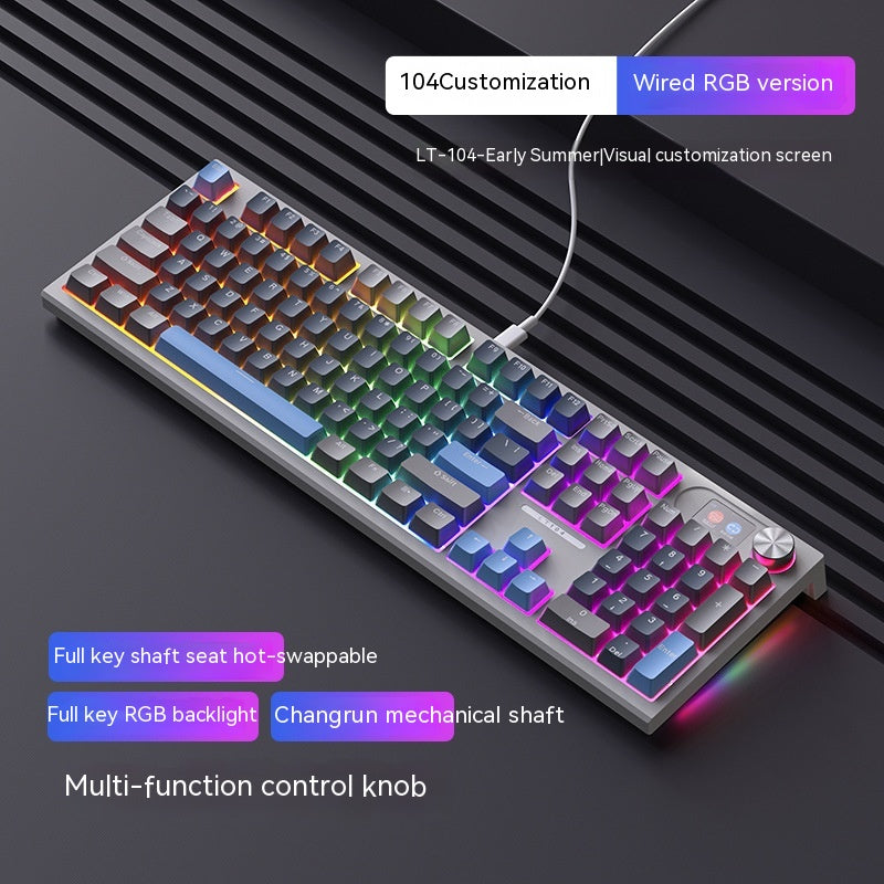 VGG Bluetooth Wireless Three-mode Mechanical Keyboard