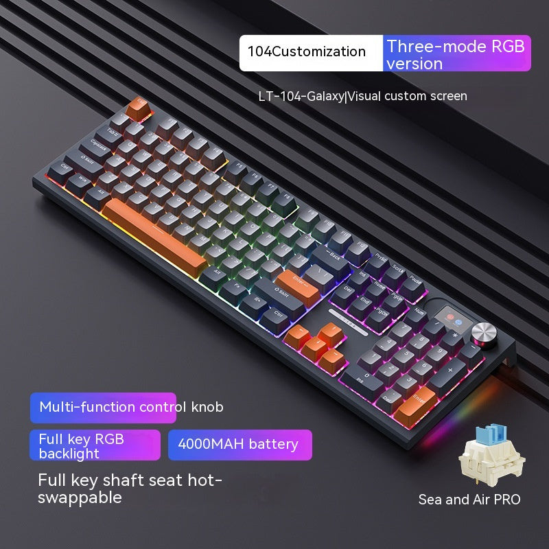 VGG Bluetooth Wireless Three-mode Mechanical Keyboard